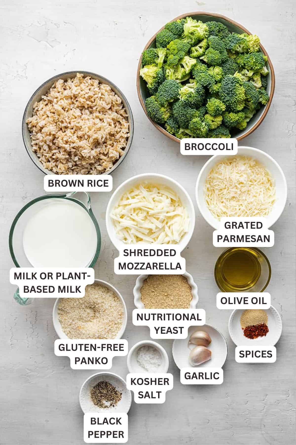 This lightened up broccoli casserole is a healthy take on a classic recipe, and works perfectly as a side dish or as an entree. Ingredients for Lightened Up Broccoli Casserole.