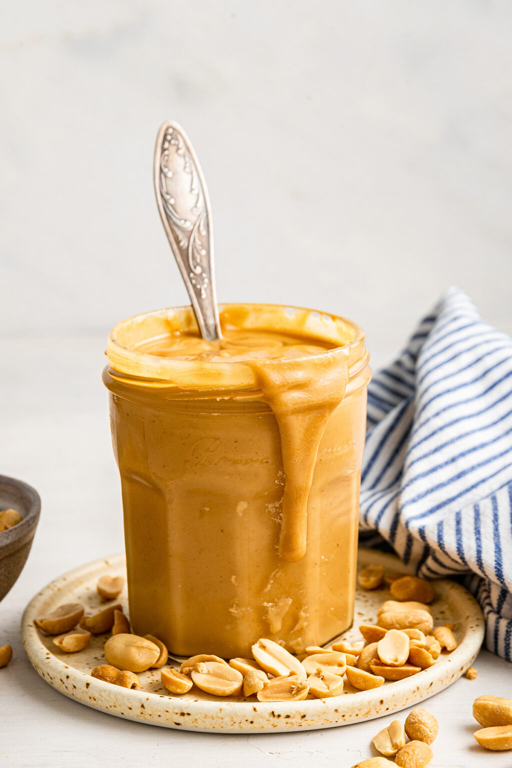 Honey Roasted Homemade Peanut Butter Recipe Simply Quinoa