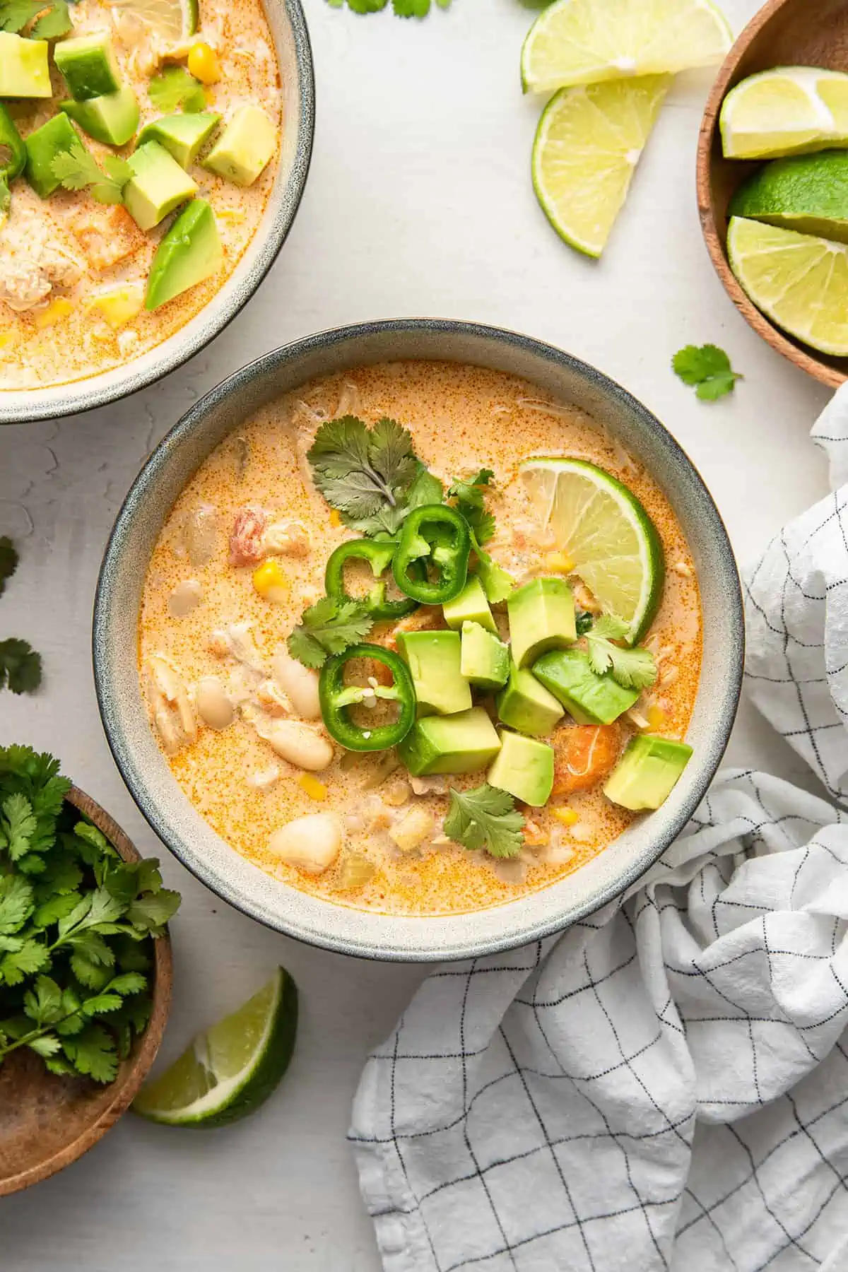 BEST Instant Pot White Chicken Chili Recipe - The Healthy Maven