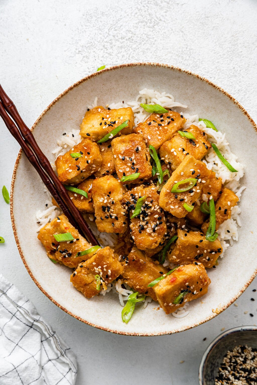 Spicy Korean Tofu Simply Quinoa
