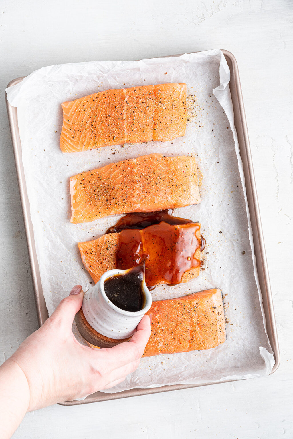 Honey And Soy-glazed Pork With Sweet Potato Mash