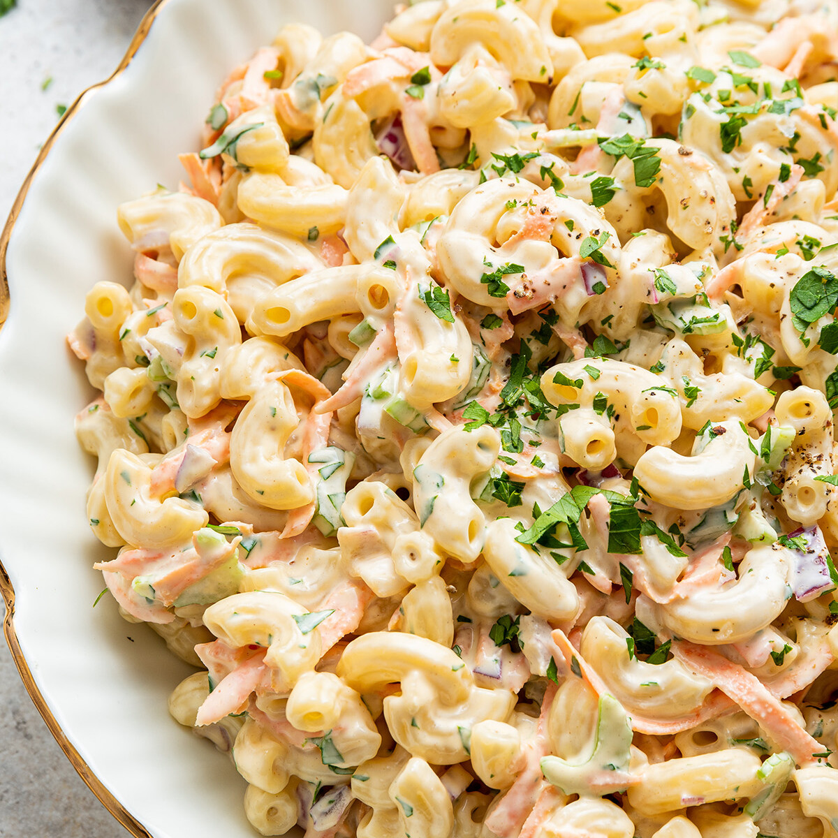 Creamy Hawaiian Macaroni Salad Simply Quinoa