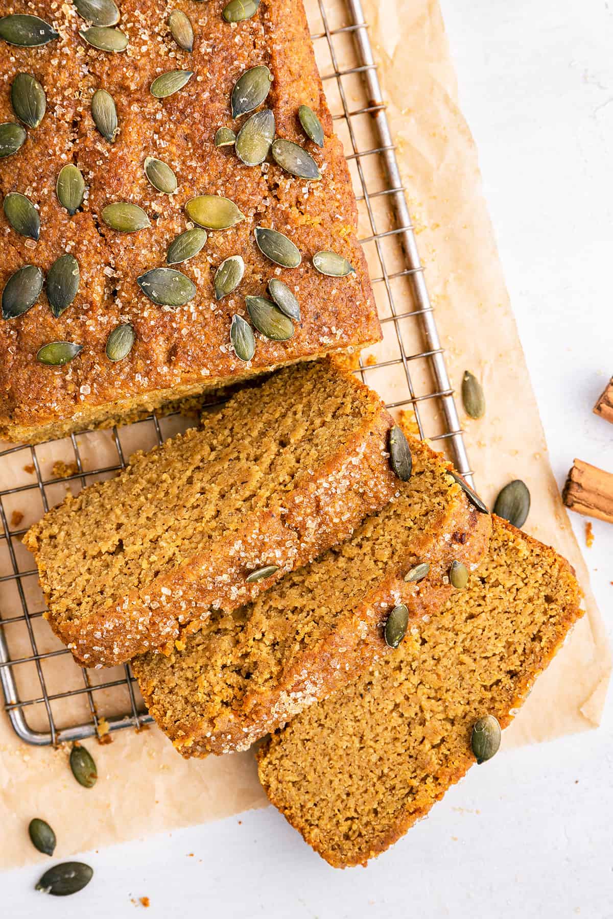 Pumpkin seed bread without yeast, Recipes