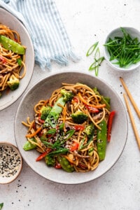 Easy Vegetable Lo Mein | Simply Quinoa