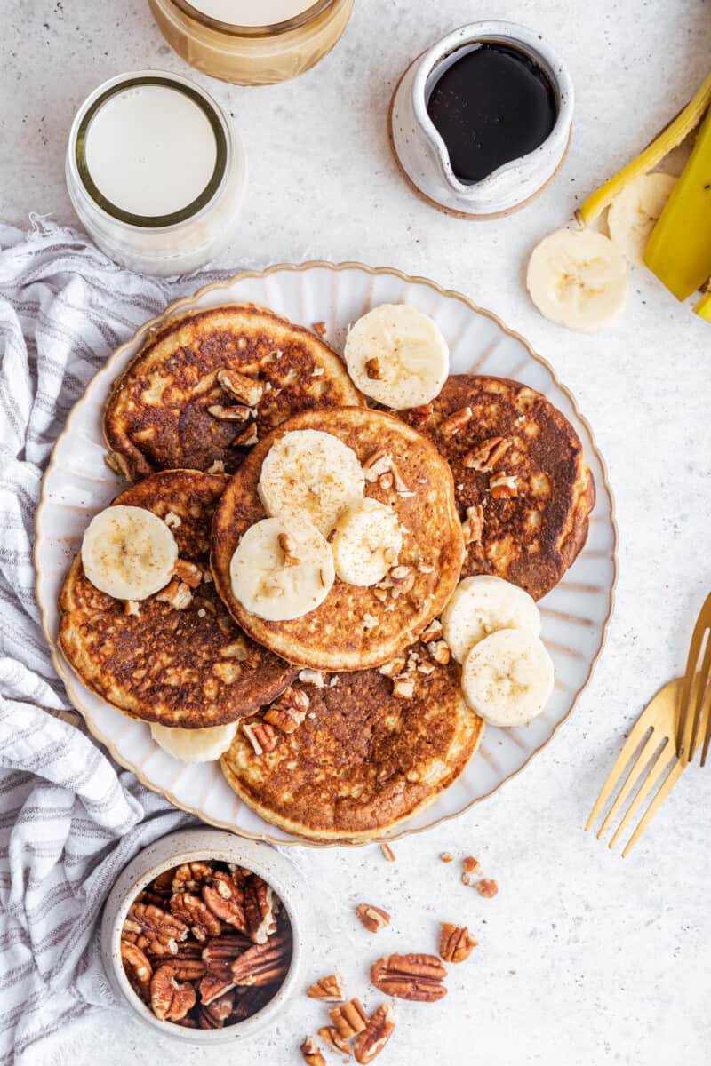 Easy Oatmeal Banana Pancakes Simply Quinoa