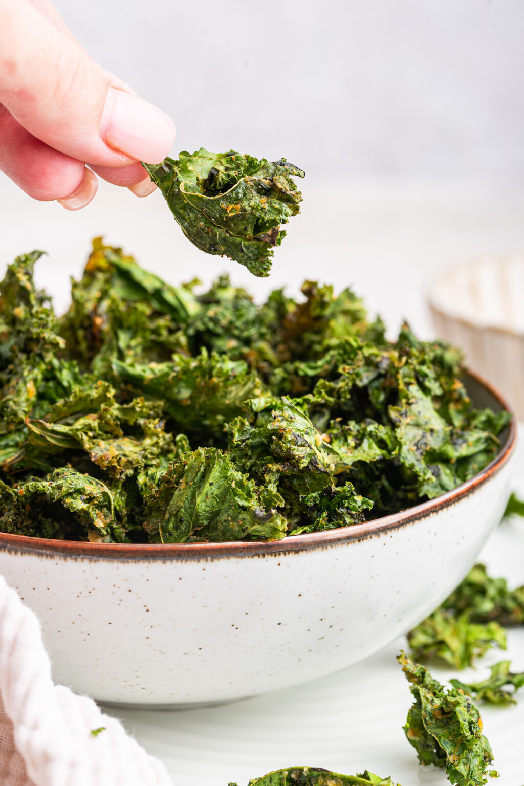 Air Fryer Kale Chips Simply Quinoa