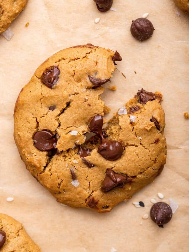 Tahini Chocolate Chip Cookies