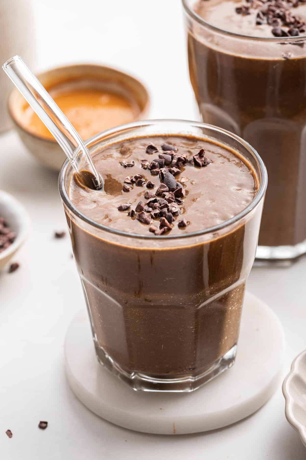 Chocolate Peanut Butter Smoothie