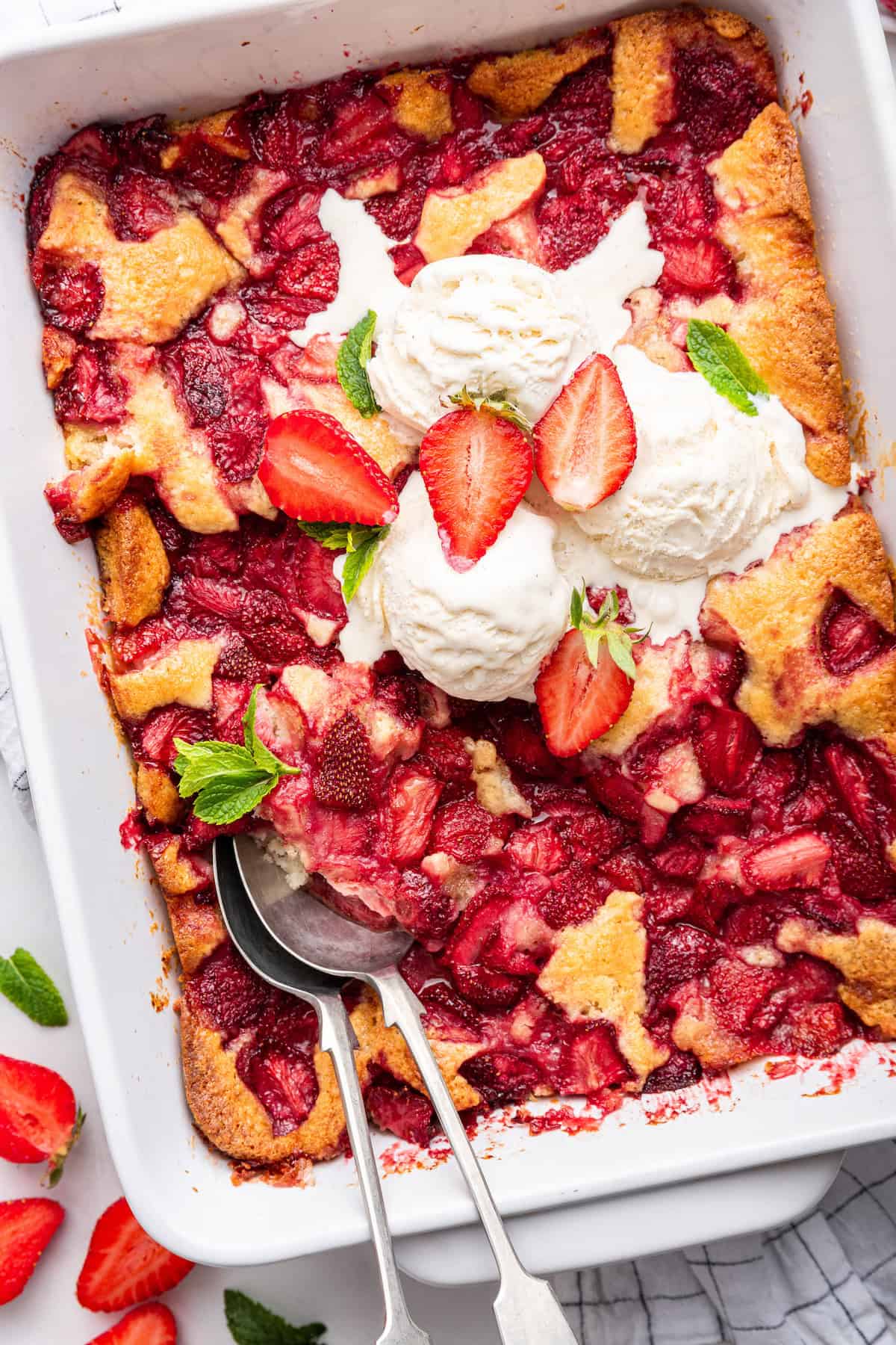 Strawberry Cobbler
