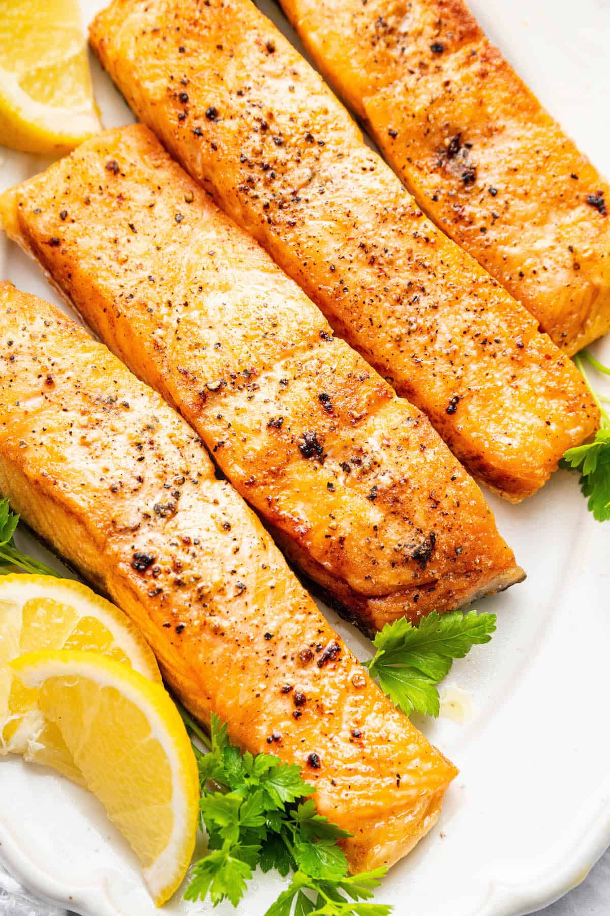 Frozen Salmon in the Air Fryer