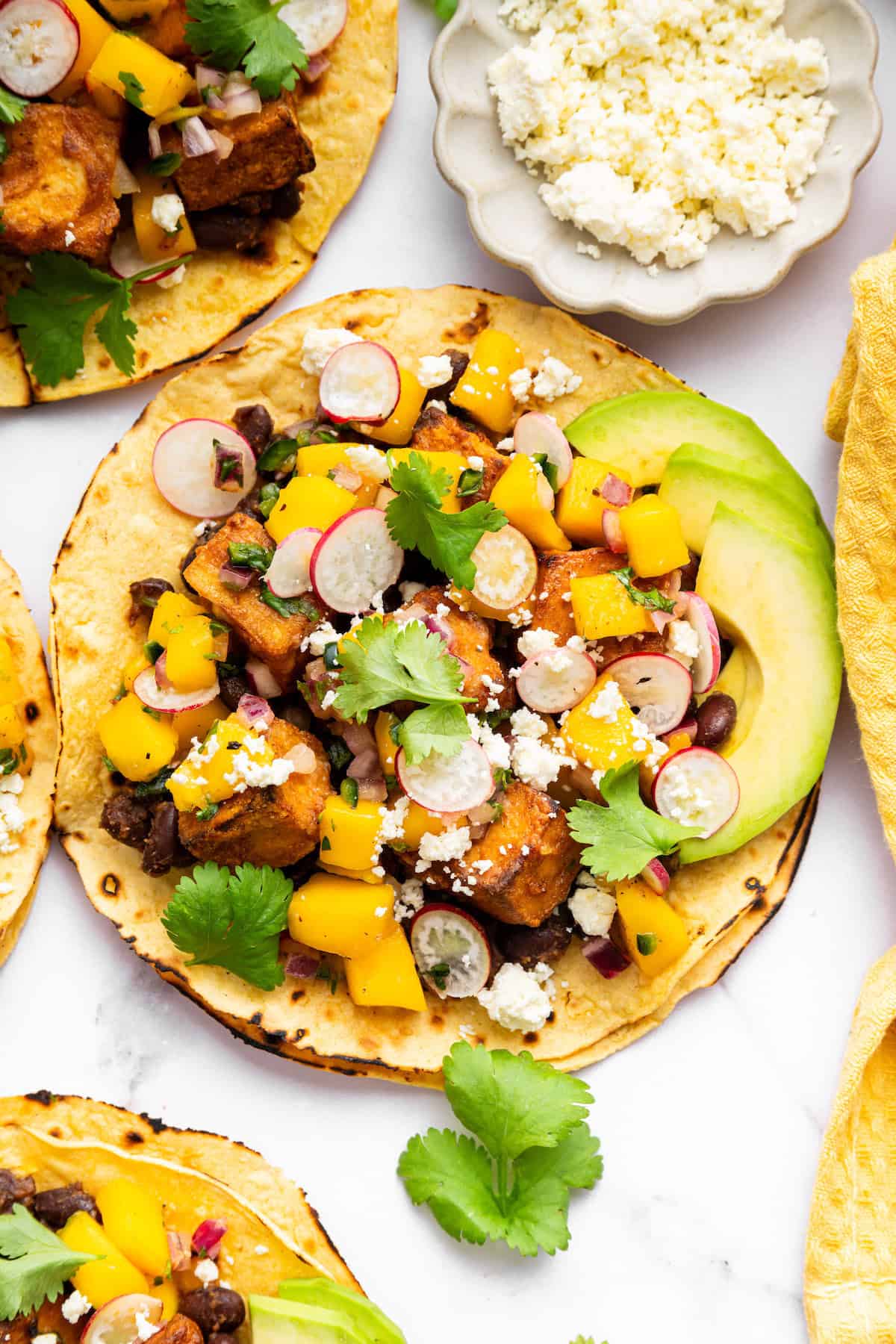 Air Fryer Tofu Tacos