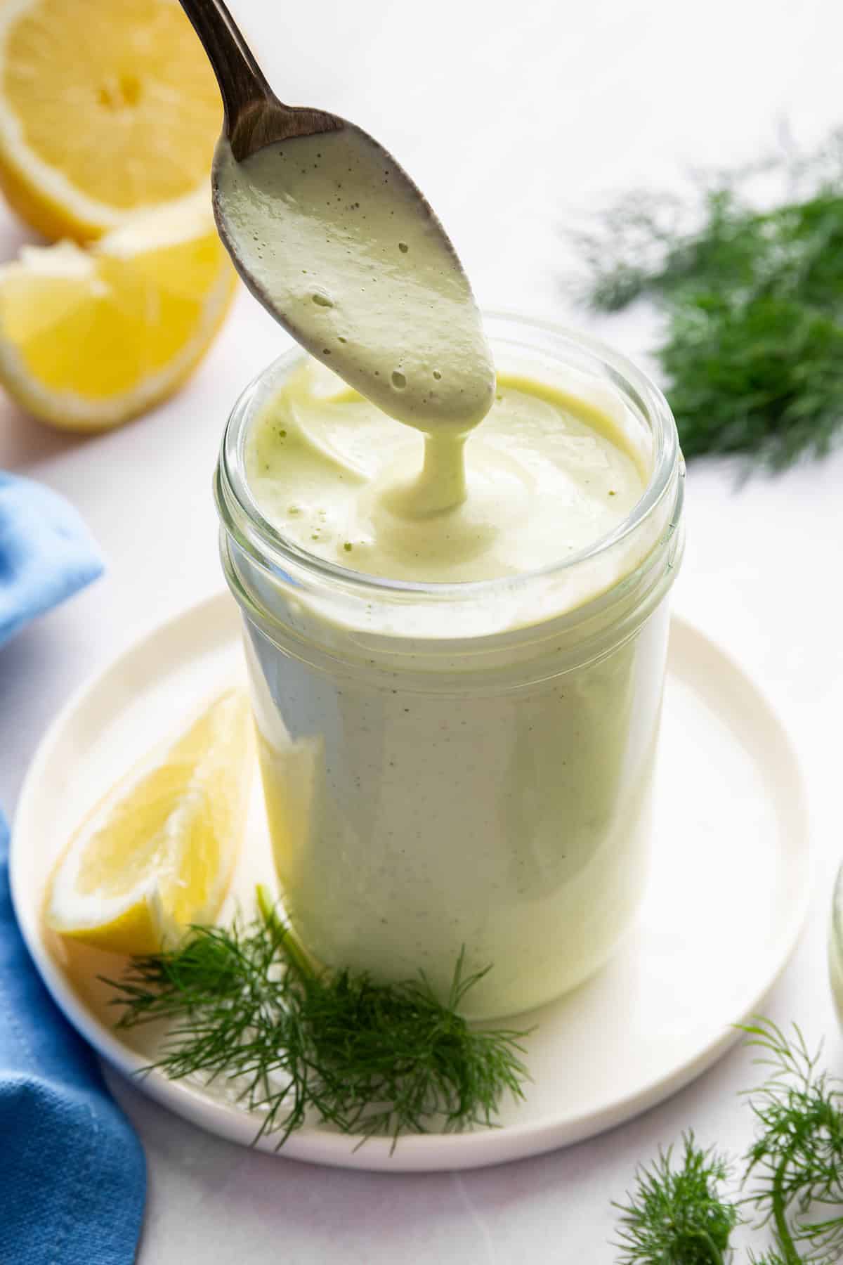Vegan Lemon Dill Sauce