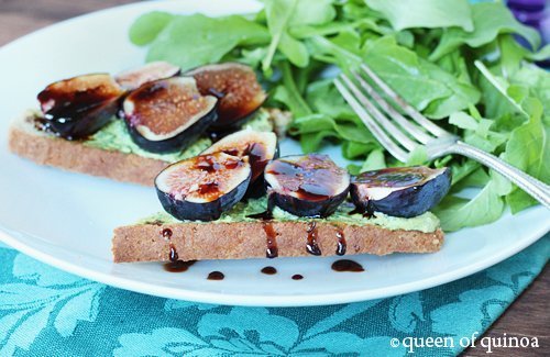 Fig & Goat cheese Crostini | Gluten-Free | Queen of Quinoa Fig & Goat cheese Crostini | Gluten-Free | Queen of Quinoa