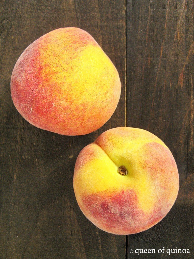 Peach & Black Raspberry Tart | Gluten-free | Queen of Quinoa