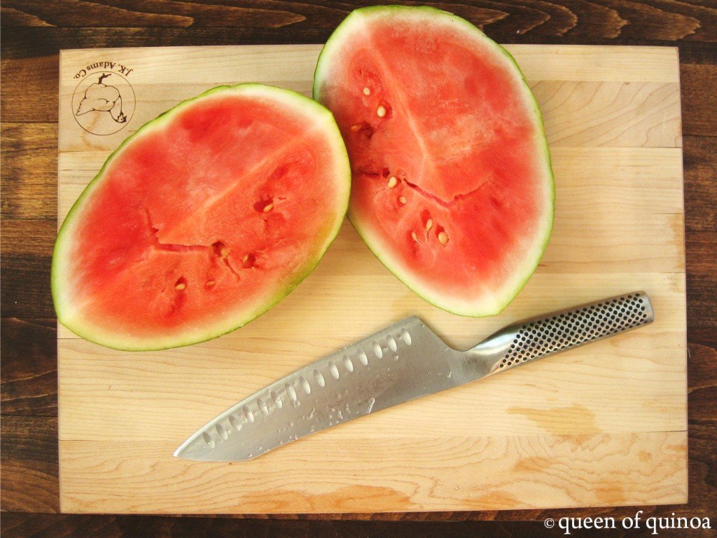 Watermelon Mint Quinoa Salad | Queen of Quinoa