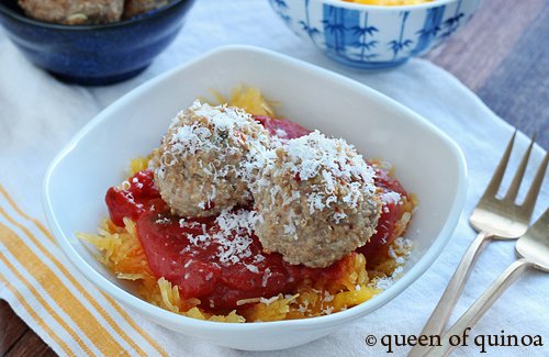 Rosemary Quinoa Meatballs | Gluten-Free | Queen of Quinoa