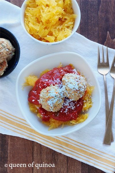 Rosemary Quinoa Meatballs | Gluten-Free | Queen of Quinoa