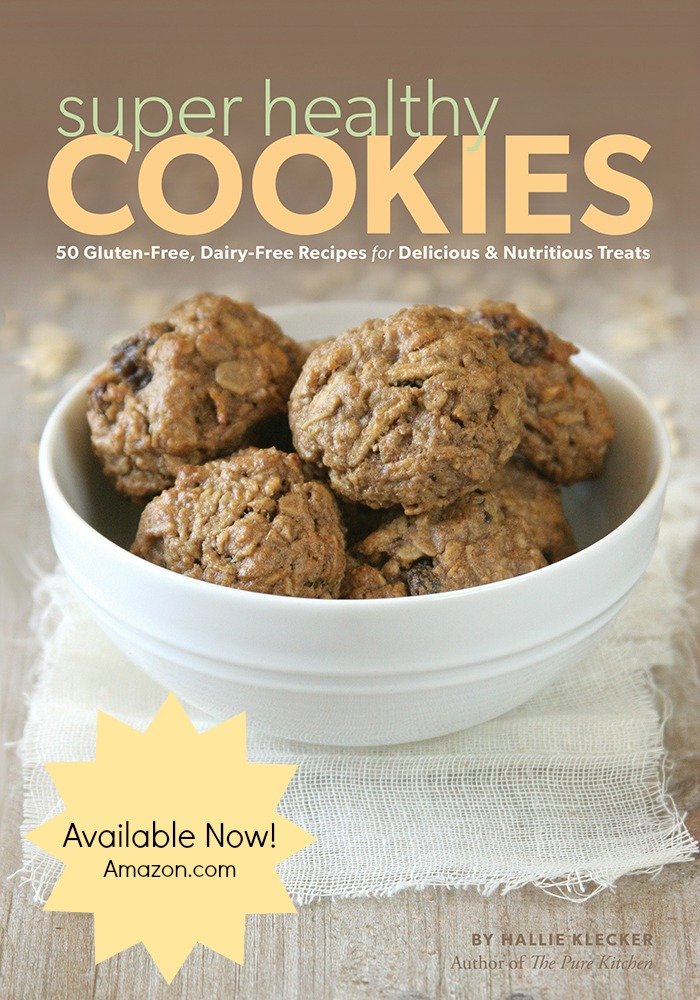 Super Healthy Cookies by Hallie Klecker | Giveaway from @alyssarimmer