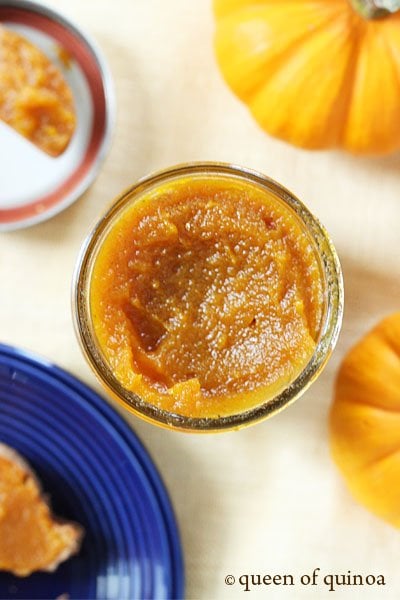 Sugar-free Pumpkin Butter - Queen of Quinoa