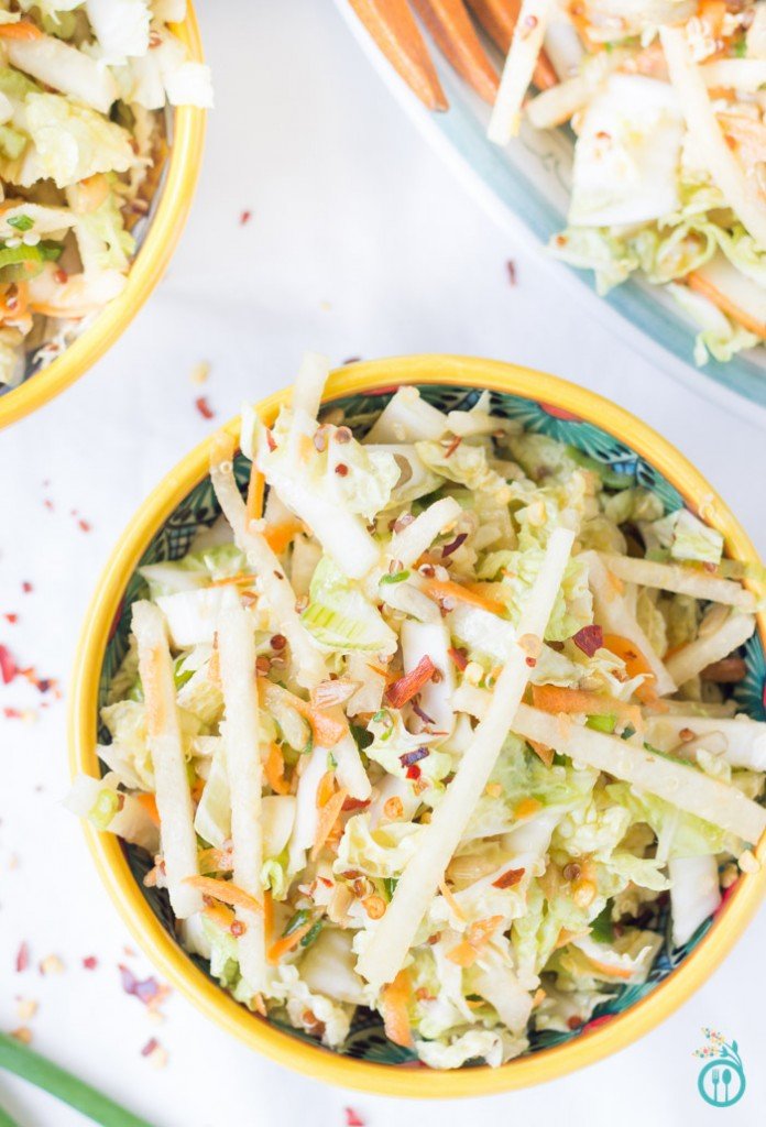 Summertime Asian Quinoa Slaw - just in time for those BBQ cookouts!