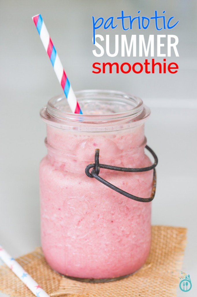 Red, White & Blue Summer Smoothie